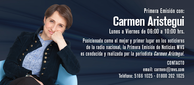 Primera Emisión con Carmen Aristegui